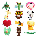 Max Cartoon Doll DIY Handmade Plush Stuffed Toy Making Kit Sewing Crafts