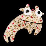 Max Stuffed Colorful Cow Making Kit Toy Material Package for Needlework Supplies