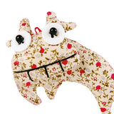 Max Stuffed Colorful Cow Making Kit Toy Material Package for Needlework Supplies