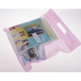 Max 1 Set Socks Rabbit Doll Sewing Kit DIY Material for Children Beginner Blue