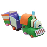 Max 1 Set Non-woven Fabric Felt Applique Kit DIY Toy Train Crafts for Children