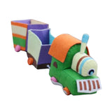Max 1 Set Non-woven Fabric Felt Applique Kit DIY Toy Train Crafts for Children