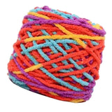 Max Polyester Blanket Big Ball Yarn Chunky Wool Hand Knitting Yarn Red