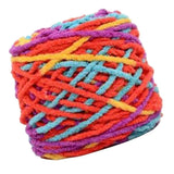 Max Polyester Blanket Big Ball Yarn Chunky Wool Hand Knitting Yarn Red