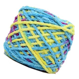 Max Polyester Blanket Big Ball Yarn Chunky Wool Hand Knitting Yarn Blue