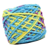 Max Polyester Blanket Big Ball Yarn Chunky Wool Hand Knitting Yarn Blue