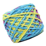 Max Polyester Blanket Big Ball Yarn Chunky Wool Hand Knitting Yarn Blue