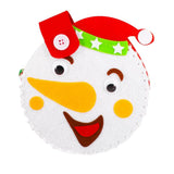 Max DIY Christmas Gift Bag Needle Felting Kit for Beginners Snowman