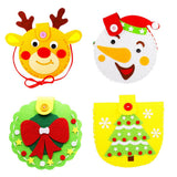 Max DIY Christmas Gift Bag Needle Felting Kit for Beginners Snowman