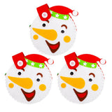 Max DIY Christmas Gift Bag Needle Felting Kit for Beginners Snowman