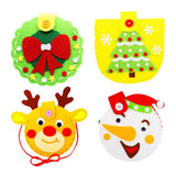 Max DIY Christmas Gift Bag Needle Felting Kit for Beginners Snowman