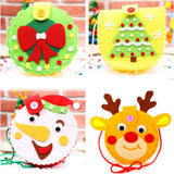 Max DIY Christmas Gift Bag Needle Felting Kit for Beginners Snowman