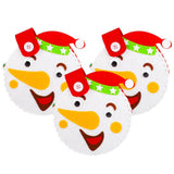 Max DIY Christmas Gift Bag Needle Felting Kit for Beginners Snowman