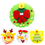 Max DIY Christmas Gift Bag Needle Felting Kit for Beginners Snowman