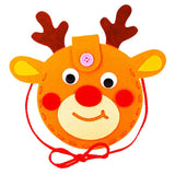 Max DIY Christmas Gift Bag Needle Felting Kit for Beginners Christmas Deer