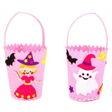 Max 3 Set Halloween Candy Bag Non-woven Fabric Felt Applique Kit Princess