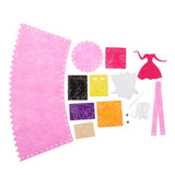 Max 3 Set Halloween Candy Bag Non-woven Fabric Felt Applique Kit Princess