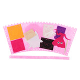 Max 3 Set Halloween Candy Bag Non-woven Fabric Felt Applique Kit Princess