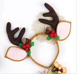 Max 1 Set Elk Hair Band Felt Applique Kit  DIY Material Package Christmas Gifts