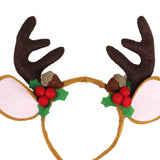 Max 1 Set Elk Hair Band Felt Applique Kit  DIY Material Package Christmas Gifts