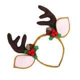 Max 1 Set Elk Hair Band Felt Applique Kit  DIY Material Package Christmas Gifts