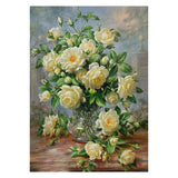 Maxbell 5D DIY Diamond Painting Kit Cross Stitch Pictures for Home Decor Flower 3