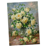 Maxbell 5D DIY Diamond Painting Kit Cross Stitch Pictures for Home Decor Flower 3