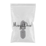 Max 1 Set Leather Snap Clasp Buckles Hook and Eye Buttons For Coats/Bags Grey