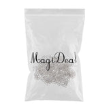 Max 100 Pieces Metal Lingerie Adjustment Fig 9 Lingerie Adjustment for Girl 8mm