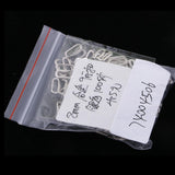 Max 100 Pieces Metal Lingerie Adjustment Fig 9 Lingerie Adjustment for Girl 8mm