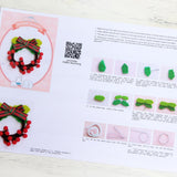 Maxbell Brooch Needle Felting Kit For Beginners with Basic Tools Tutorials Wreath
