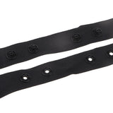 Maxbell 50 Yards Invisible Snap Buttons Tape Trim Fasteners DIY Sewing Craft Black