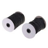 Maxbell 50 Yards Invisible Snap Buttons Tape Trim Fasteners DIY Sewing Craft Black
