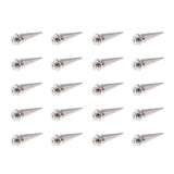 Max 20 Set Silver Metal Cone Screw Metal Studs Leathercraft Rivet PUNK 10 x 25mm