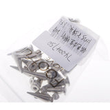 Max 20 Set Silver Metal Cone Screw Metal Studs Leathercraft Rivet PUNK 10 x 25mm