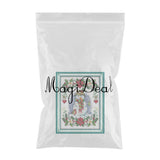 Max New Year Snowman Pattern Stamped Cross Stitch Kit Needlework 11CT 27x37cm
