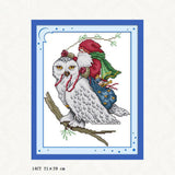 Max Cross Stitch Kits with Printed Pattern for Christmas Home Decor 21 × 29 cm