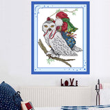 Max Cross Stitch Kits with Printed Pattern for Christmas Home Decor 21 × 29 cm