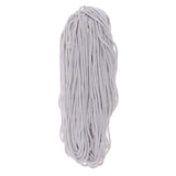 Maxbell 1 Piece 5mm Round Cotton Cord for Jewellery Making Beading Craft White 2