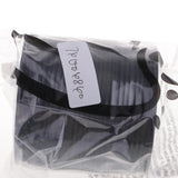 Maxbell 100 Yards Korean PU Leather String Rope Flat Cord Thread 2.6mm Black