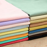 Maxbell 2 Meters Dyed Cotton Fabrics Quilt Cloths for Sewing Crafting DIY Blue
