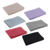Maxbell 2 Meters Dyed Cotton Fabrics Quilt Cloths for Sewing Crafting DIY Blue