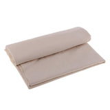 Maxbell 2 Meters Dyed Cotton Fabrics Quilt Cloths for Sewing Crafting DIY Beige
