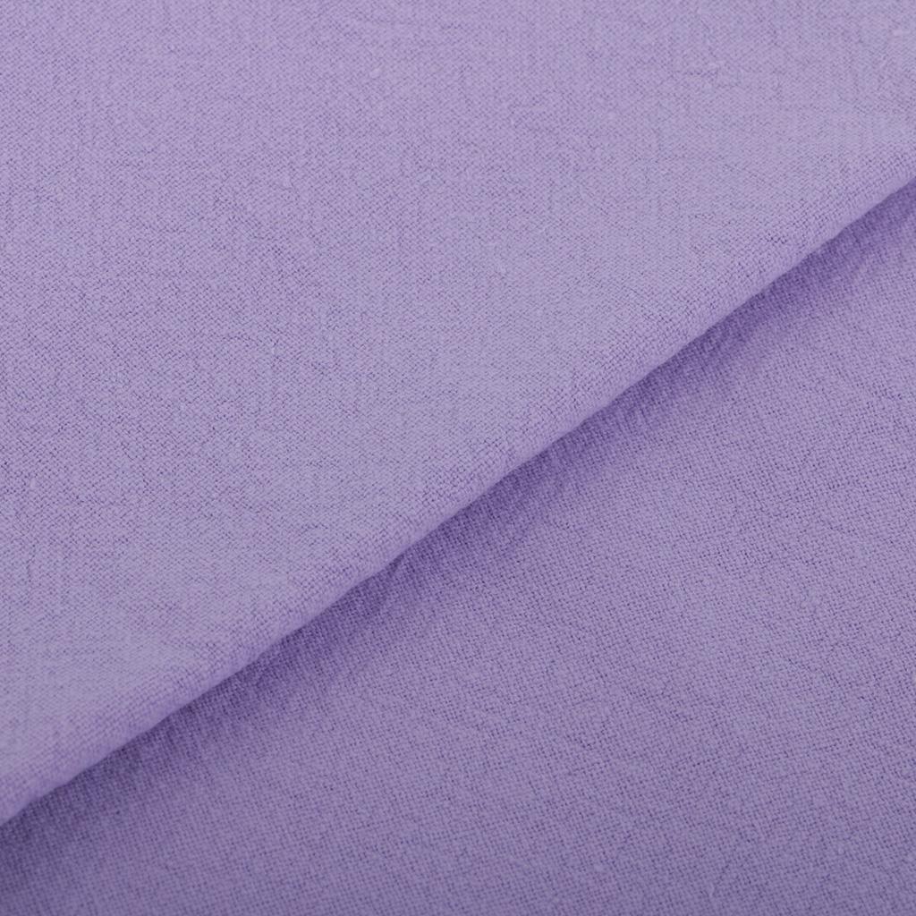 Maxbell 2 Meters Dyed Cotton Fabrics Quilt Cloths for Sewing Crafting DIY Purple