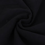 Maxbell 2 Meters Dyed Cotton Fabrics Quilt Cloths for Sewing Crafting DIY Black