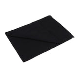 Maxbell 2 Meters Dyed Cotton Fabrics Quilt Cloths for Sewing Crafting DIY Black