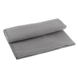 Maxbell 2 Meters Dyed Cotton Fabrics Quilt Cloths for Sewing Crafting DIY Gray