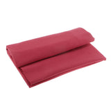 Maxbell 2 Meters Dyed Cotton Fabrics Quilt Cloths for Sewing Crafting DIY Light Red