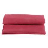 Maxbell 2 Meters Dyed Cotton Fabrics Quilt Cloths for Sewing Crafting DIY Light Red