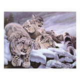 Maxbell DIY 5D Diamond Painting Embroidery Animals Cross Crafts Stitch Kit  Tiger 2